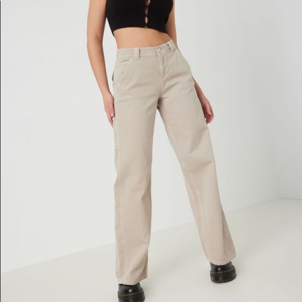 Garage Casey Carpenter Pants in tan color size 5